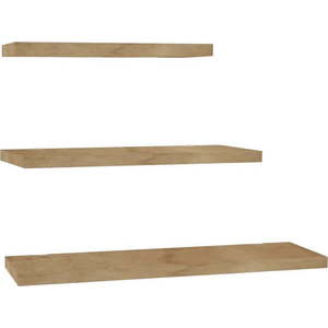 Police v dekoru dubu v sadě 3 ks Leila - Kalune Design obraz