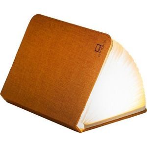 Oranžová světelná dekorace na USB Booklight – Gingko obraz