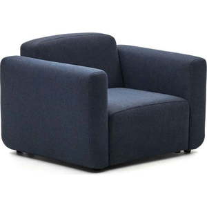 Tmavě modré křeslo Neom – Kave Home obraz