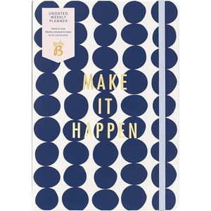 Nedatovaný diář 160 stránek – Busy B obraz