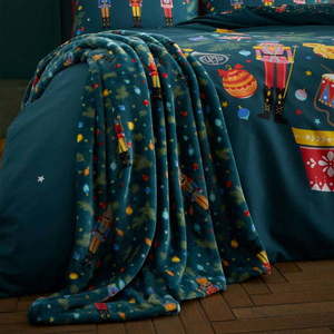 Deka s vánočním motivem z mikroplyše 130x170 cm Nutcracker – Catherine Lansfield obraz