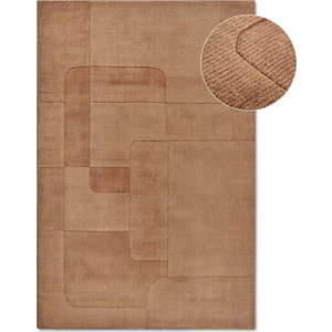 Hnědý ručně tkaný vlněný koberec 160x230 cm Charlotte – Villeroy&Boch obraz