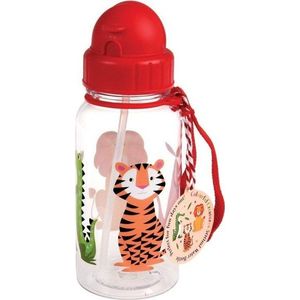 Červená tritanová dětská lahev 500 ml Colourful Creatures – Rex London obraz