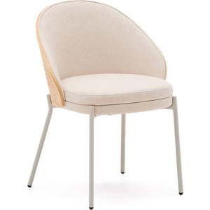 Krémová/v přírodní barvě jídelní židle Eamy – Kave Home obraz