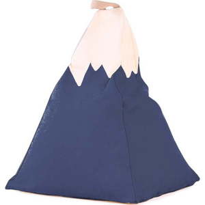 Modrý dětský sedací vak Mountain – Little Nice Things obraz