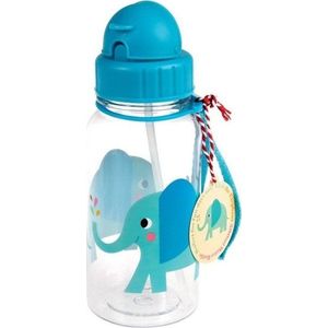 Modrá/tyrkysová tritanová dětská lahev 500 ml Elvis the Elephant – Rex London obraz