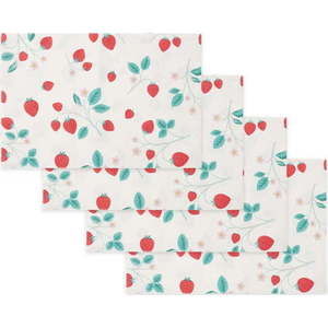 Prostírání v sadě 4 ks 30x46 cm Strawberry Garden – Catherine Lansfield obraz