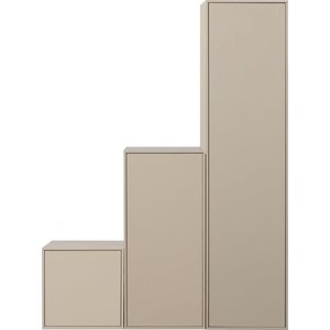 Krémová modulární skříň z borovicového dřeva 150x200 cm Daily – vtwonen obraz