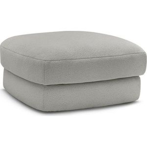 Světle šedá podnožka z textilie bouclé Leonore – Bobochic Paris obraz