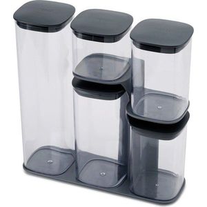 Dózy na potraviny v sadě 5 ks Podium – Joseph Joseph obraz