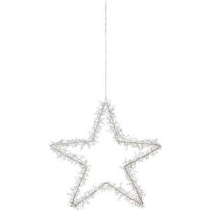 Venkovní světelná dekorace s vánočním motivem ve stříbrné barvě ø 46 cm Tangle – Markslöjd obraz