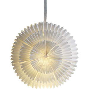 Bílá vánoční světelná dekorace ø 50 cm Frost - Star Trading obraz