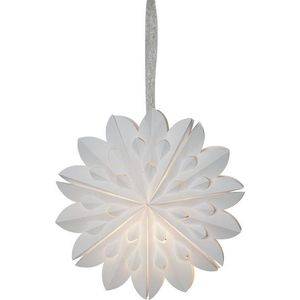 Bílá vánoční světelná dekorace ø 40 cm Clipp - Star Trading obraz