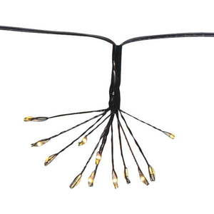 Světelný LED řetěz Star Trading Dew Drop Flower, délka 2, 1 m obraz