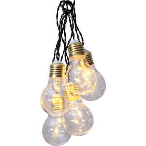 Bílý světelný LED řetěz Star Trading Glow, délka 1 m obraz