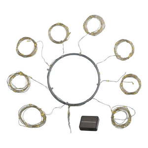 Solární světelný řetěz počet žárovek 96 ks délka 150 cm Knirke Parasol – Sirius obraz