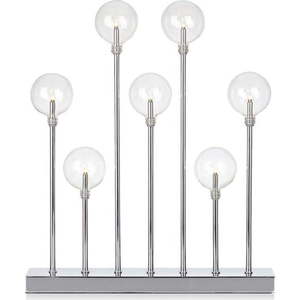 Svícen ve stříbrné barvě Markslöjd Junior, výška 50 cm obraz