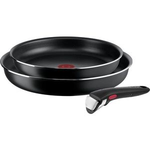 Pánve v sadě 2 ks ø 26 cm INGENIO EASY COOK & CLEAN BLACK L1549013 – Tefal obraz