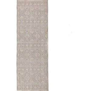Šedý/béžový pratelný běhoun 58x230 cm Lucia – Flair Rugs obraz