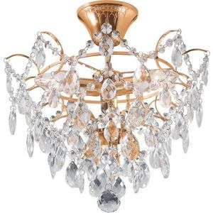 Stropní svítidlo ve zlaté barvě Markslöjd Rosendal, ø 36 cm obraz