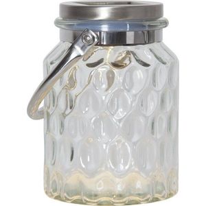 Venkovní solární LED světelná dekorace Star Trading Pireus, výška 16 cm obraz