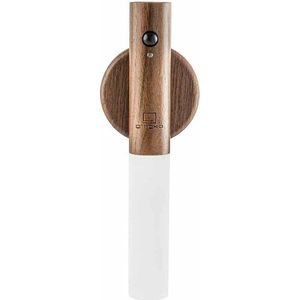 Hnědé LED nástěnné svítidlo na USB Baton – Gingko obraz