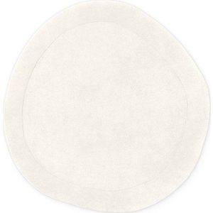 Krémový ručně tkaný kulatý koberec s příměsí vlny ø 160 cm Kari Organic – Villeroy&Boch obraz