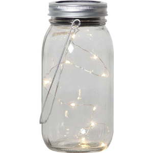 LED dekorace Star Trading Jamjar, výška 18 cm obraz
