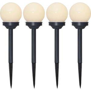 Sada 4 venkovních solárních světel Star Trading Globus, výška 27 cm obraz