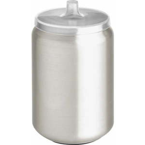 Koupelnový organizér na vatové tampony z nerezové oceli ve stříbrné barvě Austin – iDesign obraz