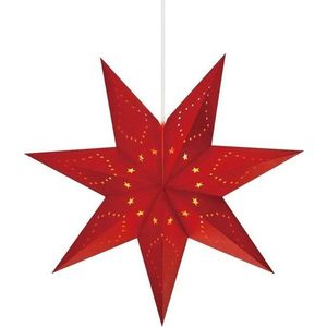 Červená závěsná vánoční světelná dekorace Saturnus – Markslöjd obraz