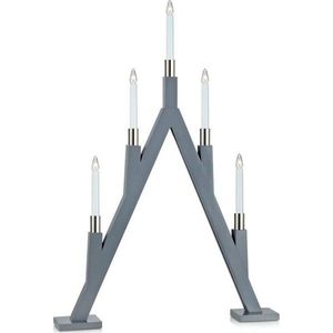 Šedá světelná dekorace s vánočním motivem Bjurfors – Markslöjd obraz