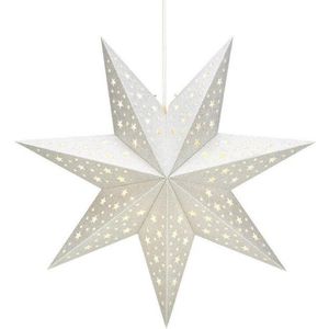 Světelná dekorace s vánočním motivem ve stříbrné barvě ø 45 cm Solvalla – Markslöjd obraz