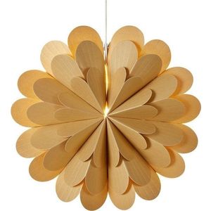 Závěsná světelná dekorace s vánočním motivem ve zlaté barvě ø 45 cm Maravilla – Markslöjd obraz