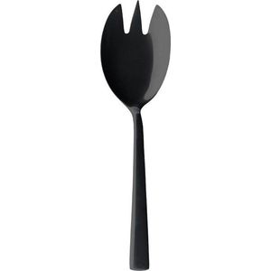 Salátový příbor z nerezové oceli Black – Orion obraz