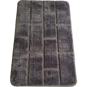 Antracitová koupelnová předložka 50x80 cm – JAHU collections obraz