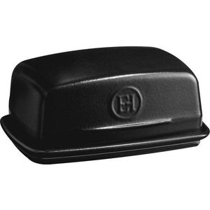 Černá keramická máslenka – Emile Henry obraz