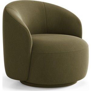 Zelené otočné křeslo Letizia – Micadoni obraz