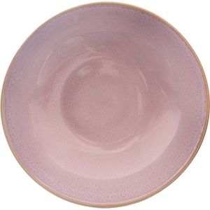 Růžový hluboký keramický talíř ø 20, 5 cm Glaze – Orion obraz