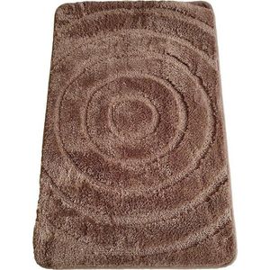Hnědá koupelnová předložka 50x80 cm – JAHU collections obraz