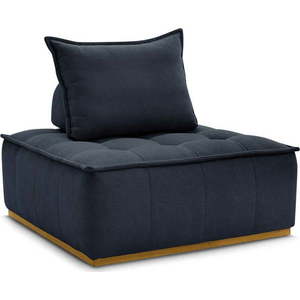 Tmavě modré žinylkové křeslo Elisa – Bobochic Paris obraz