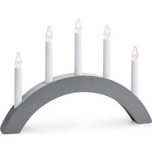 Šedá světelná dekorace s vánočním motivem Atle – Markslöjd obraz