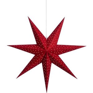 Červená závěsná vánoční světelná dekorace Clara – Markslöjd obraz