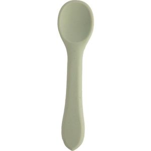 Šalvějově zelená dětská lžička ze silikonu – Orion obraz