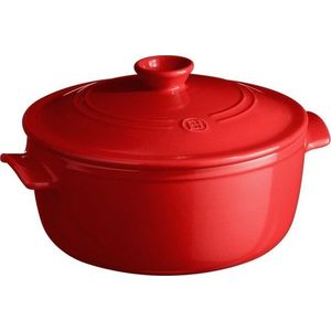 Keramický hrnec s pokličkou 3, 9 l Flame – Emile Henry obraz