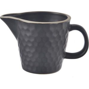 Černá keramická konvička na mléko 100 ml Tea Time – Orion obraz