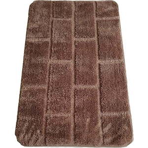 Hnědá koupelnová předložka 50x80 cm – JAHU collections obraz