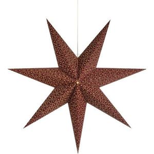 Vínová závěsná vánoční světelná dekorace Baroque – Markslöjd obraz