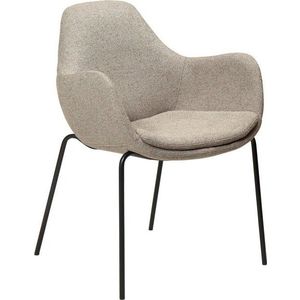 Béžové křeslo z textilie bouclé Zimmer – DAN-FORM Denmark obraz