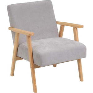 Šedé žinylkové křeslo Vintage – Casa Selección obraz